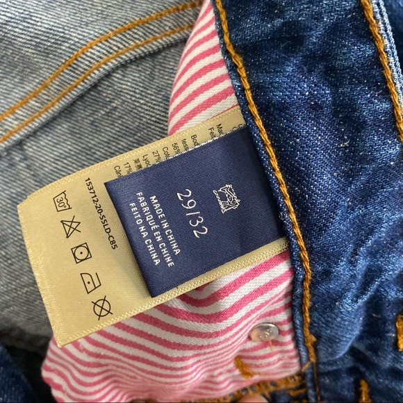 Scotch & Soda Bandanarama Embroidered Skinny Blue Jeans sz 29 - Picture 14 of 15